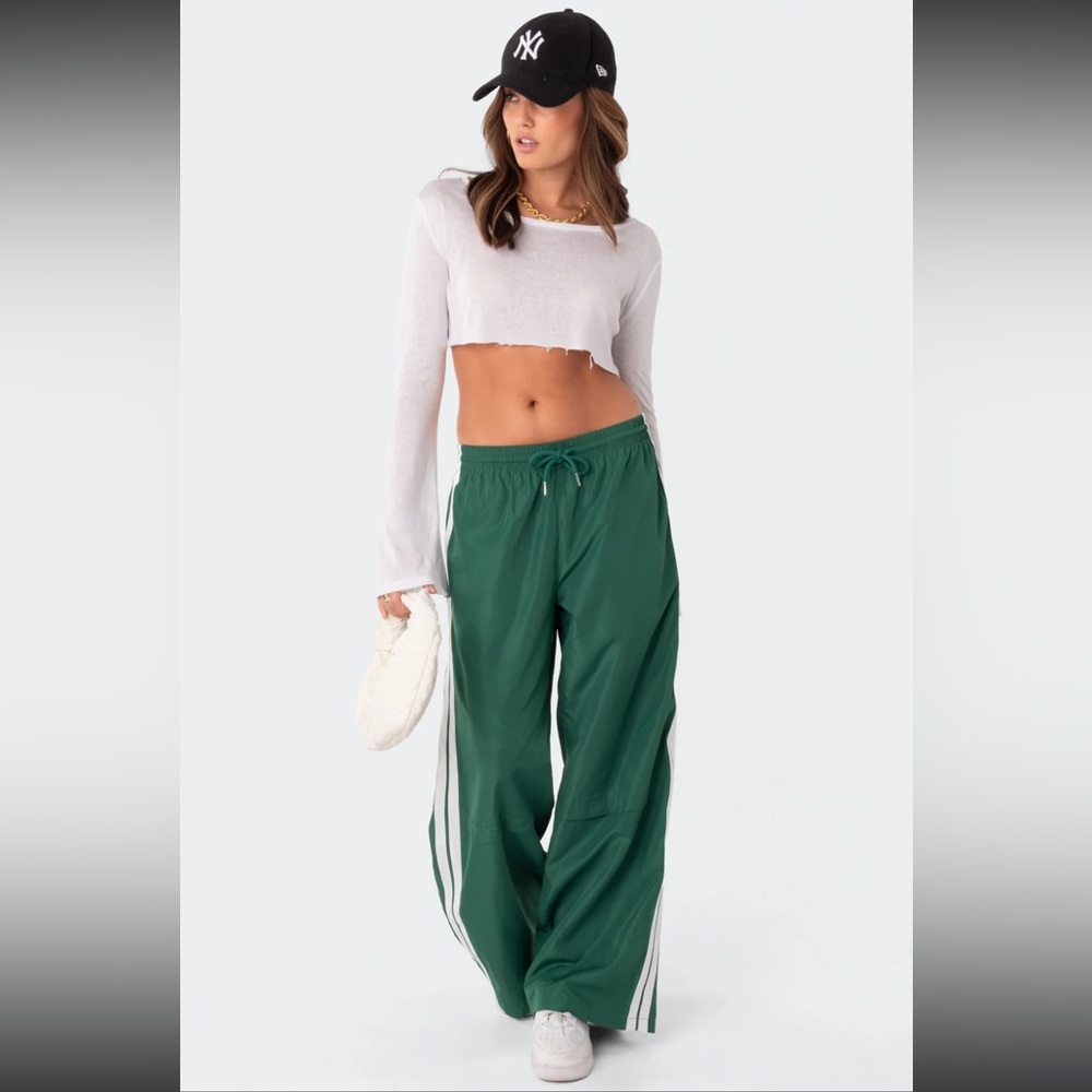 Edikted Fauna Nylon Track Pants